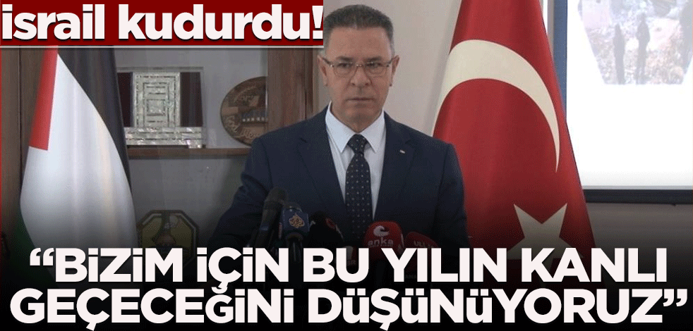 İsrail kudurdu! "Bizim için bu yılın kanlı geçeceğini düşünüyoruz"