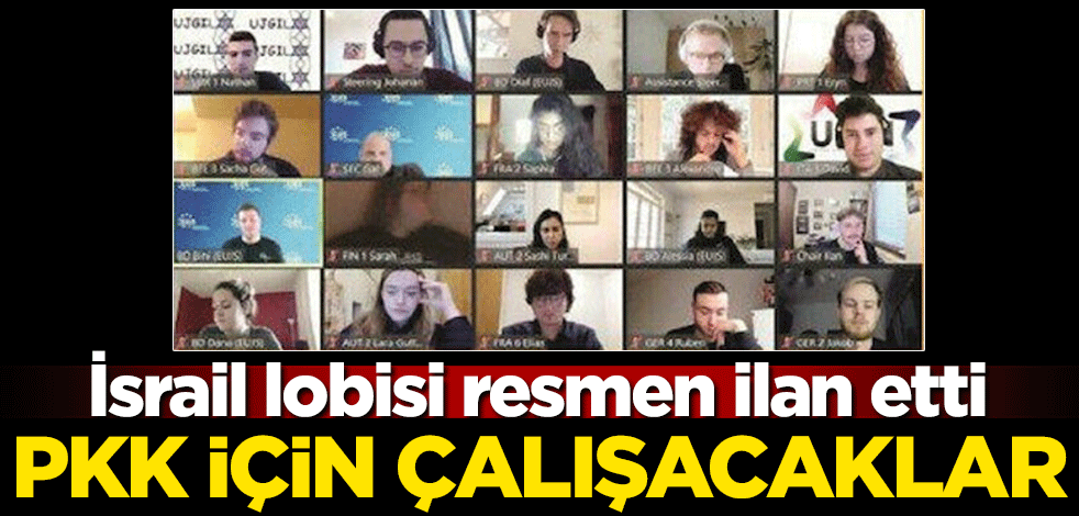 İsrail lobisi ilan etti! PKK için çalışacaklar