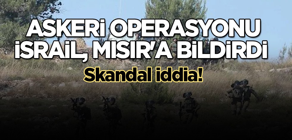 İsrail, Mısır'a bildirdi! Skandal bir iddia: Gazze'nin güney sınırına operasyon askeri açıdan bu kadar karmaşık! Algı yönetimi