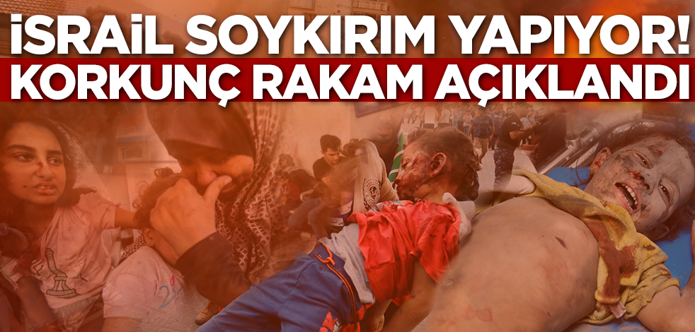 İsrail Müslüman soykırımı yapıyor! Gazze'deki can kaybı sayısı 17 bini geçti