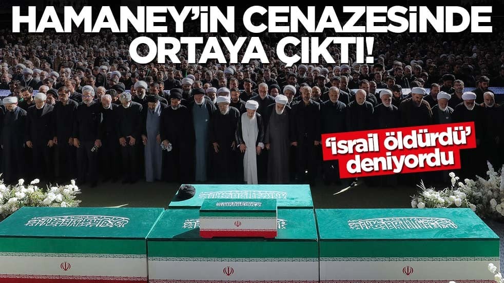 'İsrail öldürdü' deniyordu... Ahmadinejad Hamaney'in cenazesine katıldı!