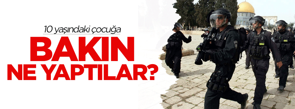 İsrail polisi Filistinli çocuğu gözünden vurdu