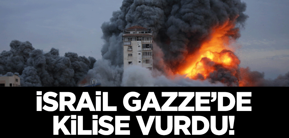 İsrail Rum Ortodoks kilisesi Saint Porphyrius'u vurdu!