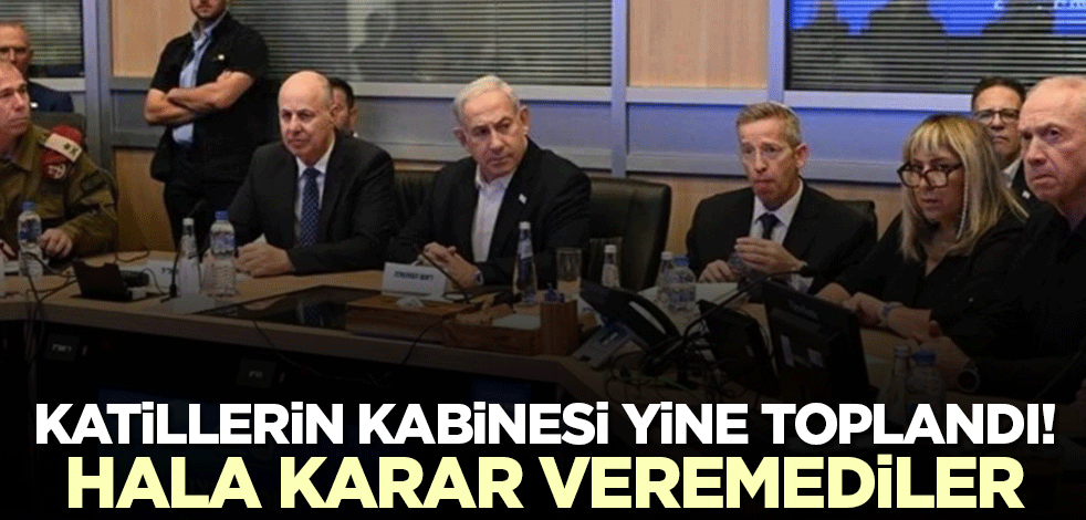 İsrail Savaş Kabinesi toplanıyor toplanıyor ama İran'a verecek karşılık bulamıyor!