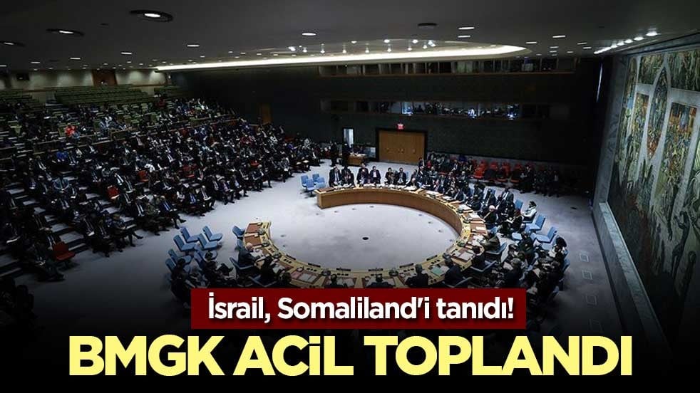 İsrail, Somaliland'i tanıdı! BMGK acil toplandı