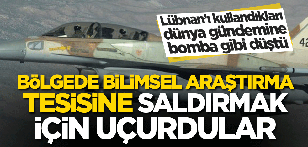 İsrail, Suriye’de saldırı için Lübnan’ı kullandı