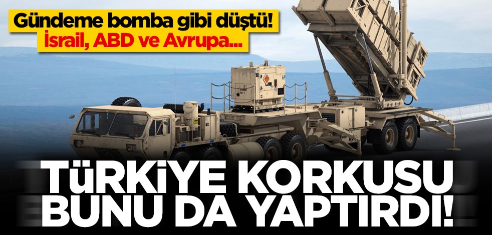 İsrail ve Avrupa'nın S-400 korkusu! Tatbikatla denediler