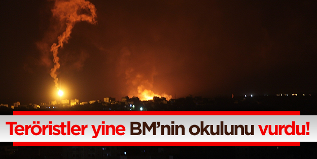 İsrail yine BM'nin okulunu vurdu