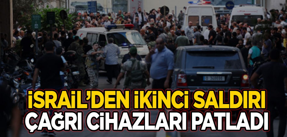 İsrail yine saldırdı! Lübnan'da yine çağrı cihazları patladı