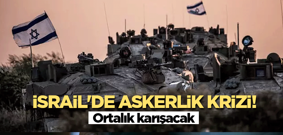 İsrail'de askerlik krizi! Ortalık karışacak