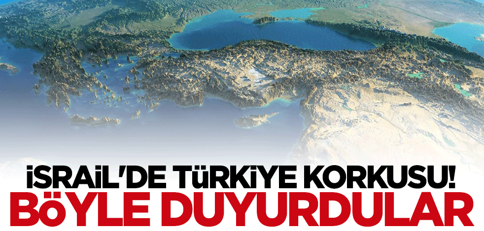 İsrail'de büyük panik: Endişe verici