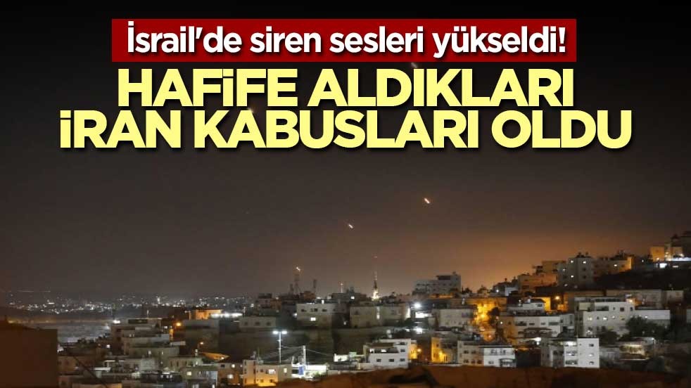 İsrail'de siren sesleri yükseldi! Hafife aldıkları İran kabusları oldu