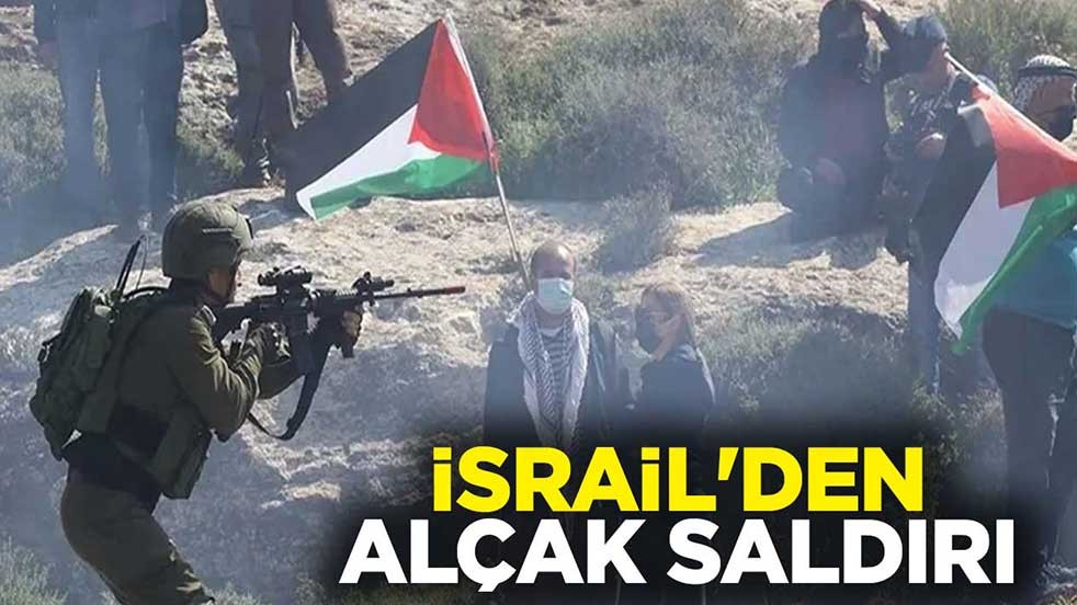İsrail'den alçak saldırı