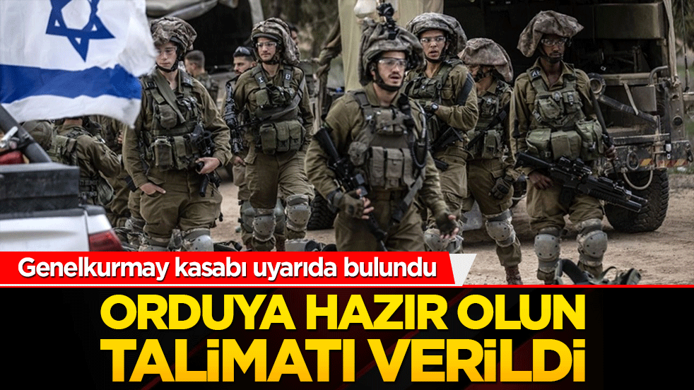 İsrail’den Gazze hattında gerilim! Genelkurmay Başkanı uyarıda bulundu