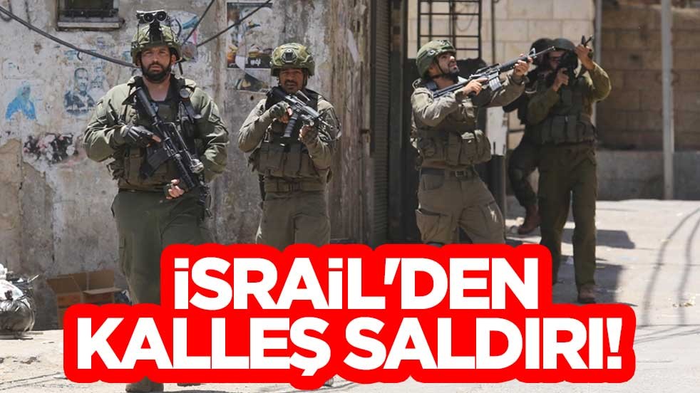 İsrail'den kalleş saldırı!