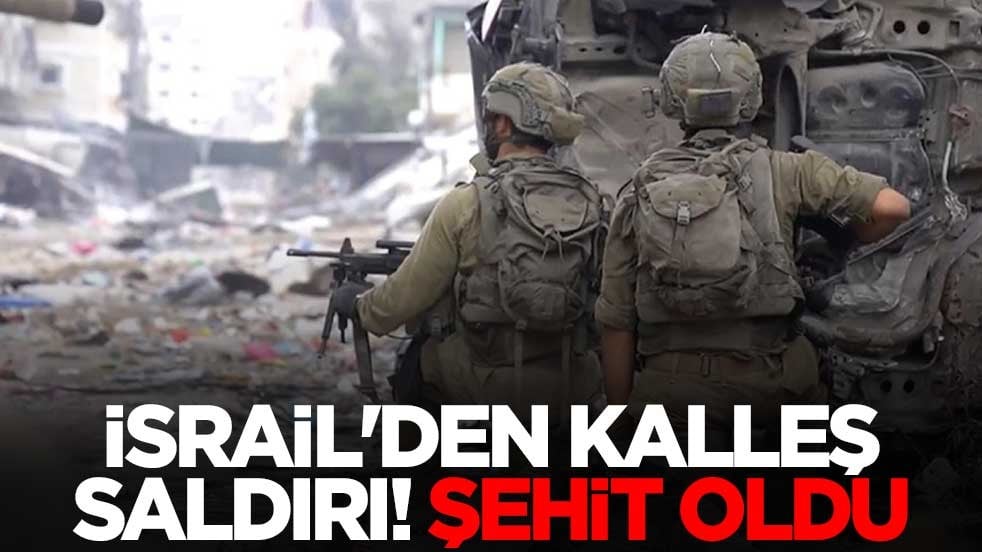 İsrail'den kalleş saldırı! Şehit oldu