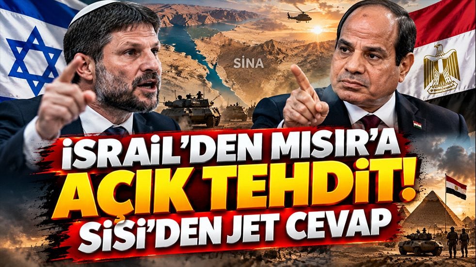 İsrail’den Mısır’a açık tehdit! Sisi’den jet cevap