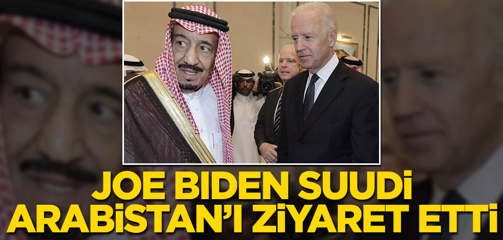 İsrail’den sonra Suudi Arabistan’ı da ziyaret etti! Önünü göremeyen Joe Biden yerinde durmuyor