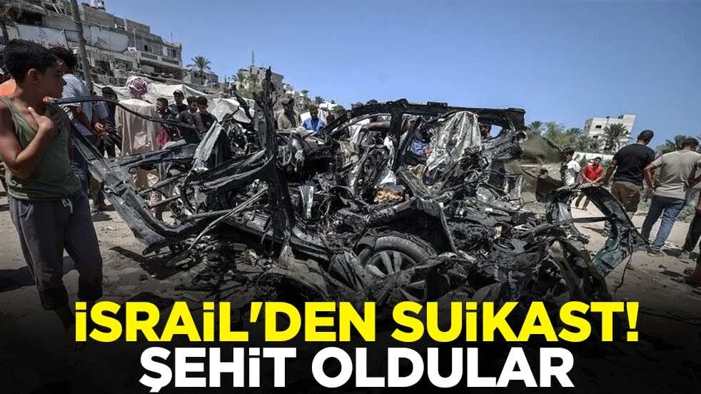 İsrail'den suikast! Şehit oldular