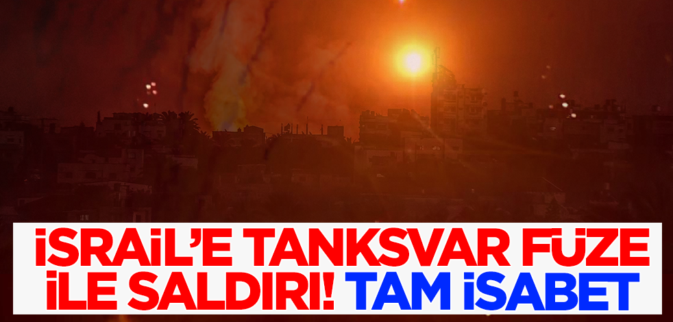 İsrail'e füze saldırısı! 1 ölü, 5 İsrail askeri yaralı