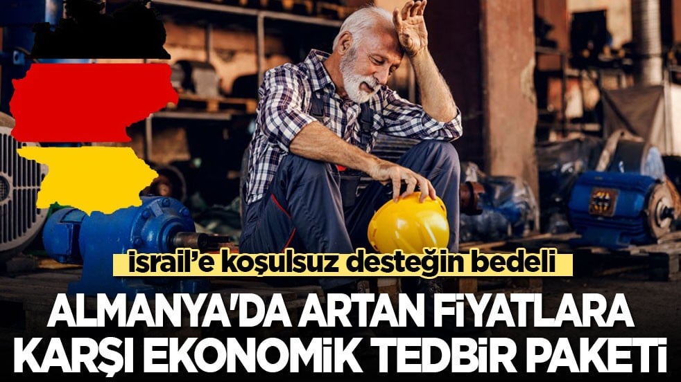 İsrail’e koşulsuz desteğin bedeli: Almanya'dan artan fiyatlara karşı ekonomik tedbir paketi