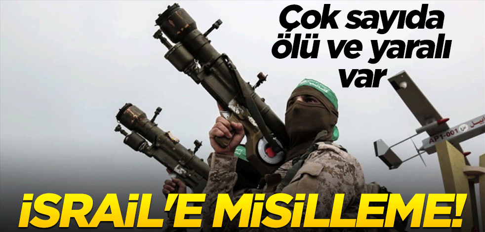 İsrail'e misilleme! Çok sayıda ölü ve yaralı var