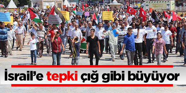 İsrail'e tepki çığ gibi büyüyor