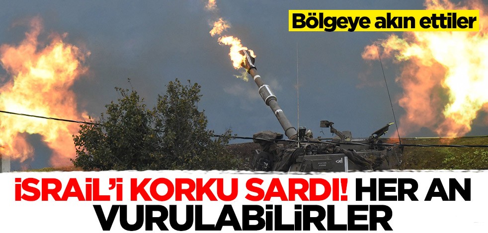 İsrail'i korku sardı! Her an vurulabilirler