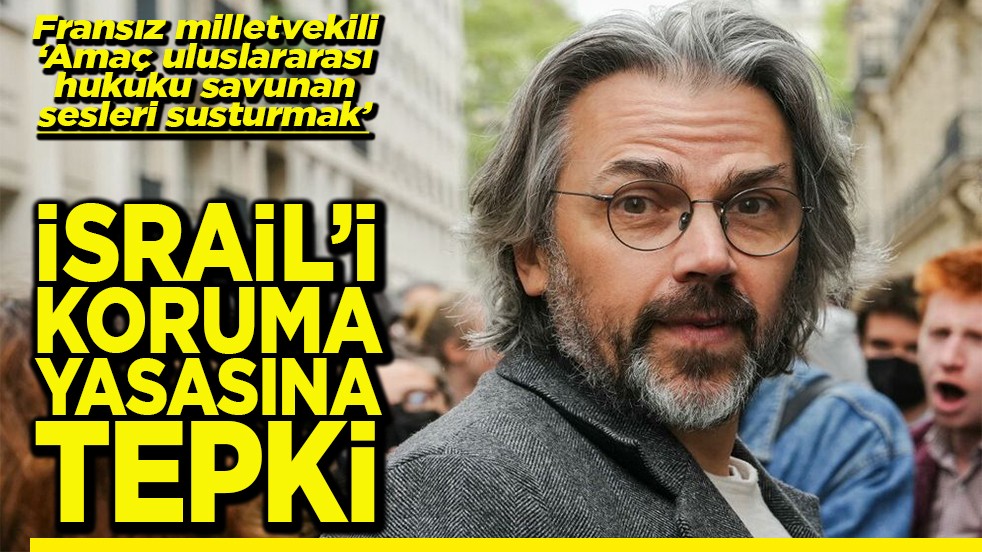 İsrail'i koruma yasasına tepki