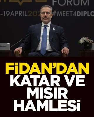 İsrail'i rahatsız etmeye devam ediyor! Bakan Fidan'dan çok önemli hamle
