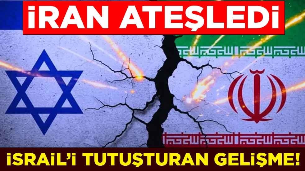 İsrail'i tutuşturan gelişme! İran ateşledi