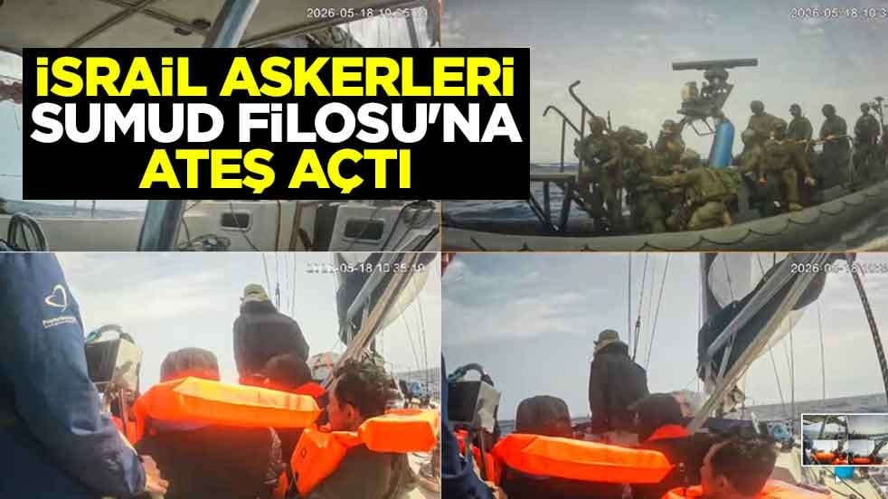 İsrail askerleri Küresel Sumud Filosu'na ateş açtı