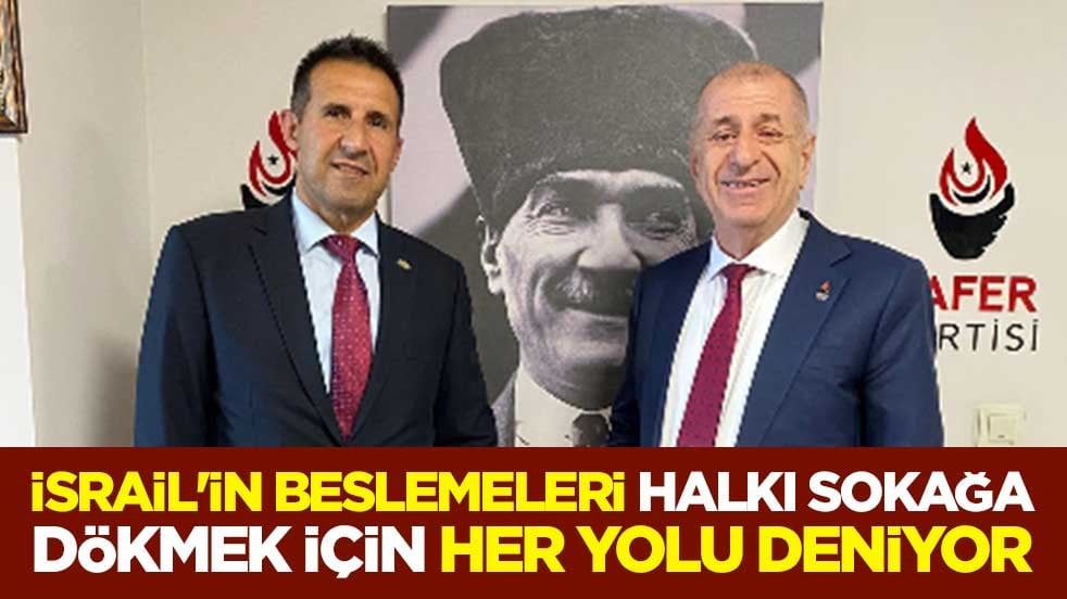 İsrail'in beslemeleri halkı sokağa dökmek için her yolu deniyor
