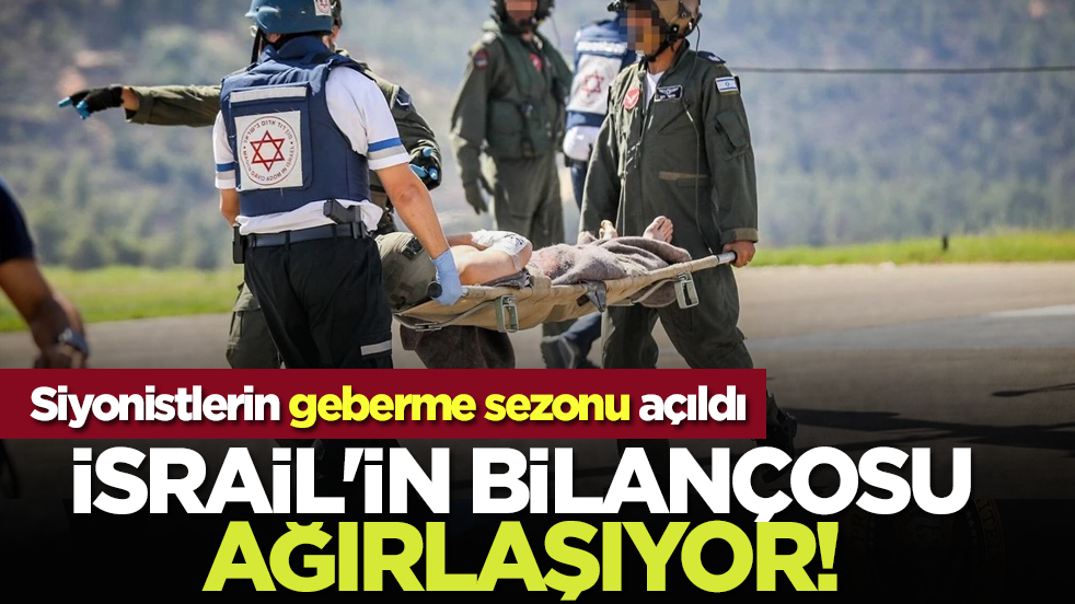 İsrail'in bilançosu ağırlaşıyor!