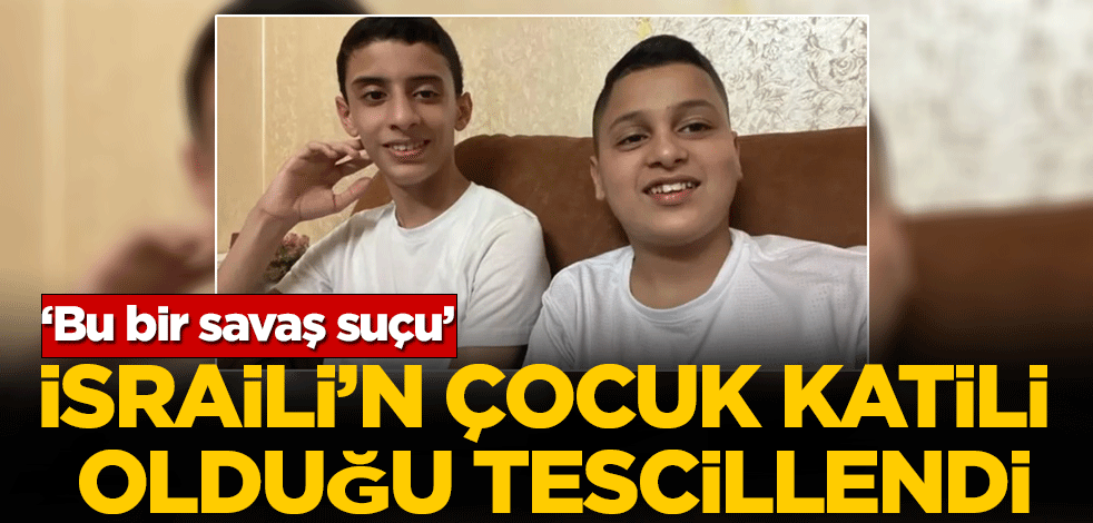 İsrail'in çocuk katili olduğu tescillendi! 'Bu bir savaş suçu'