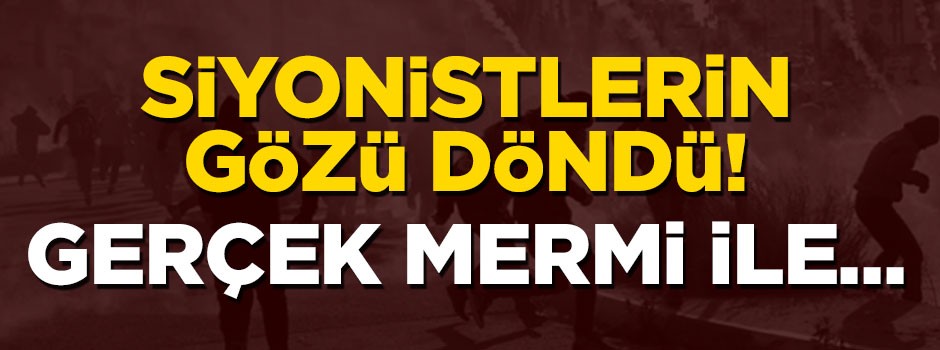 Siyonist İsrail'in gözü döndü! Müslümanlara saldırıyorlar