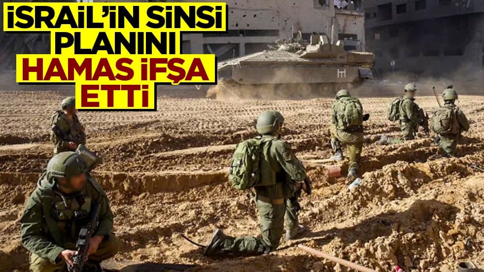 İsrail'in sinsi planını Hamasi ifşa etti