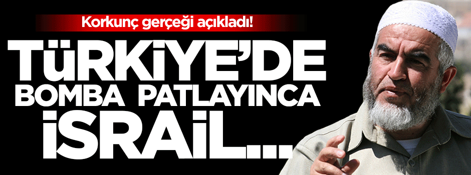 İsrail'in Türkiye'deki 'bomba' oyunu