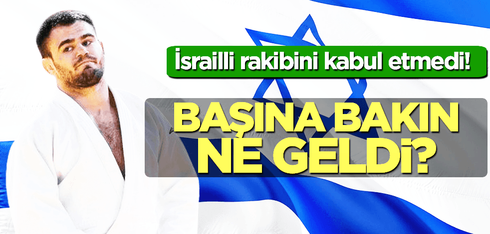 İsrailli rakibiyle eşleşmek istemeyince başına bakın neler geldi!