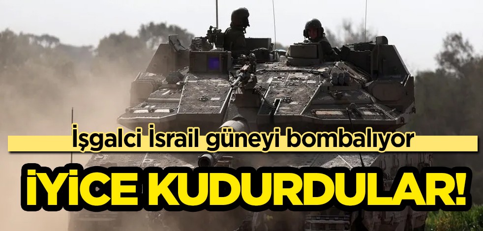 İsrailli tank birliği pusu kurmak için Gazze'nin güneyine doğru karadan ilerledi! Hava ve karadan ateş açtı