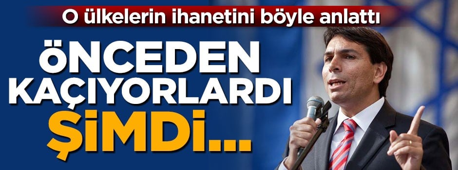 İsrailli temsilci: Önceden kaçıyorlardı şimdi sarılıyorlar