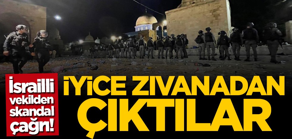 İsrailli vekilden skandal çağrı: Filistinlilere karşı gerçek mermi kullanalım