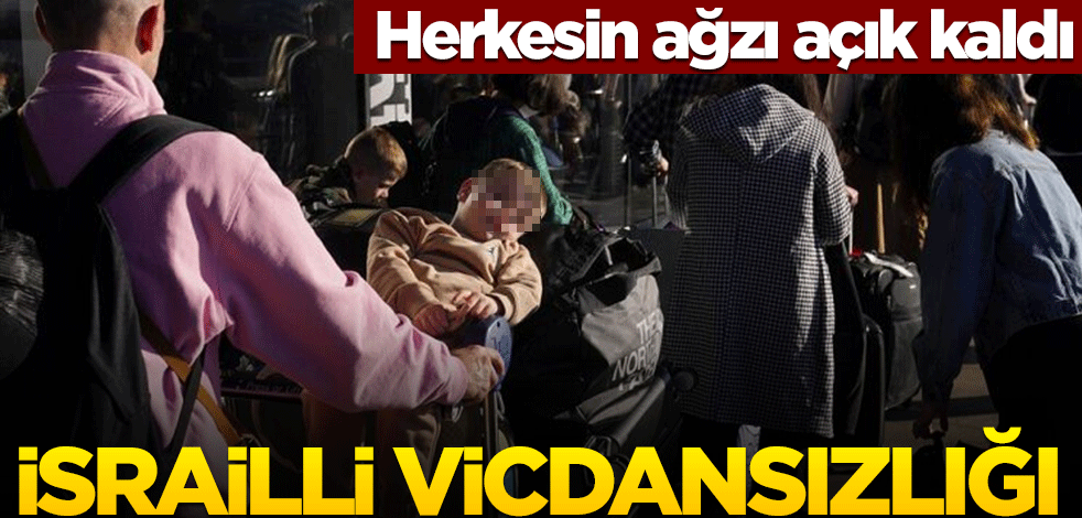 İsrailli vicdansızlığı! Öz çocuklarına öyle bir şey yaptılar ki... Herkesin ağzı açık kaldı