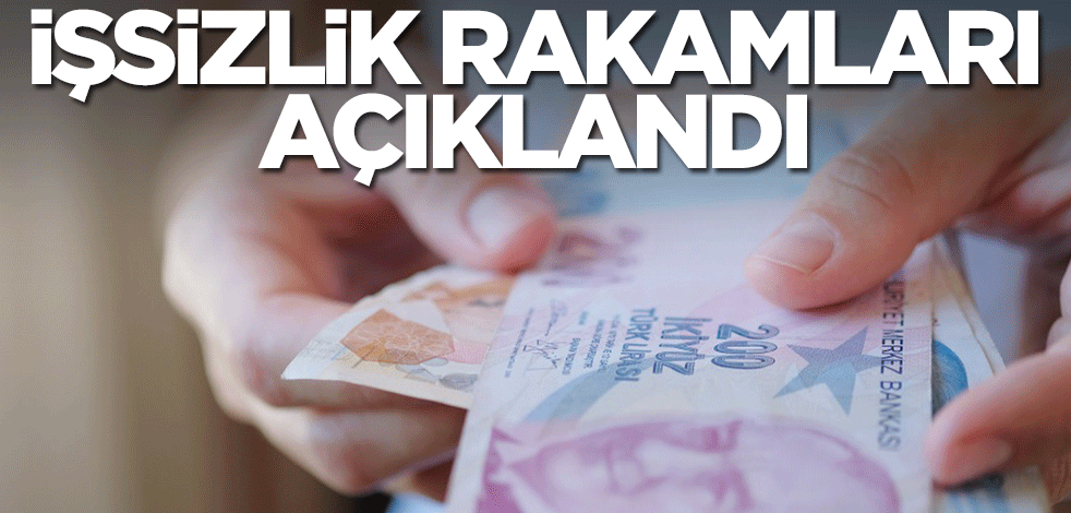 İşsizlik rakamları açıklandı