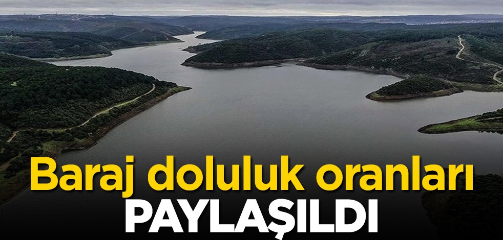 İstanbul baraj doluluk oranları: şu anki su seviyesi, son durum İSKİ tarafından paylaşıldı! Yeni gelişme