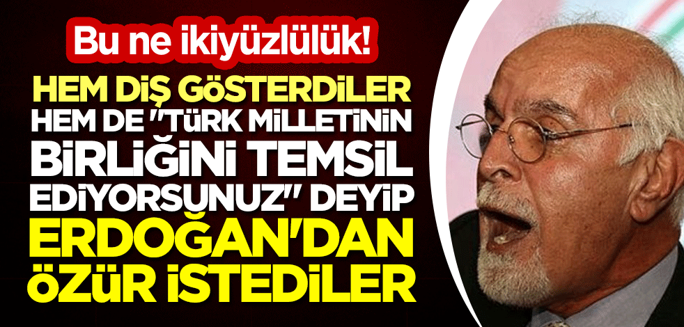 İstanbul Barosu'ndan ikiyüzlülük! Hem diş gösterdiler hem de "Türk milletinin birliğini temsil ediyorsunuz" deyip Erdoğan'dan özür istediler