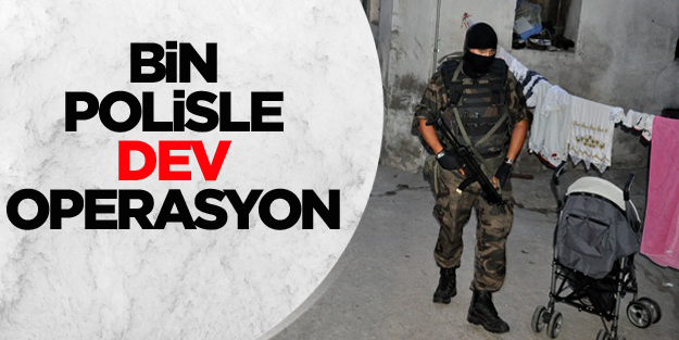 İstanbul Esenler'de geniş çaplı operasyon