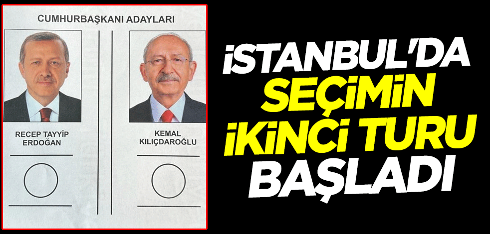 İstanbul Havalimanı ile Sabiha Gökçen Havalimanı'nda seçimin ikinci turu başladı