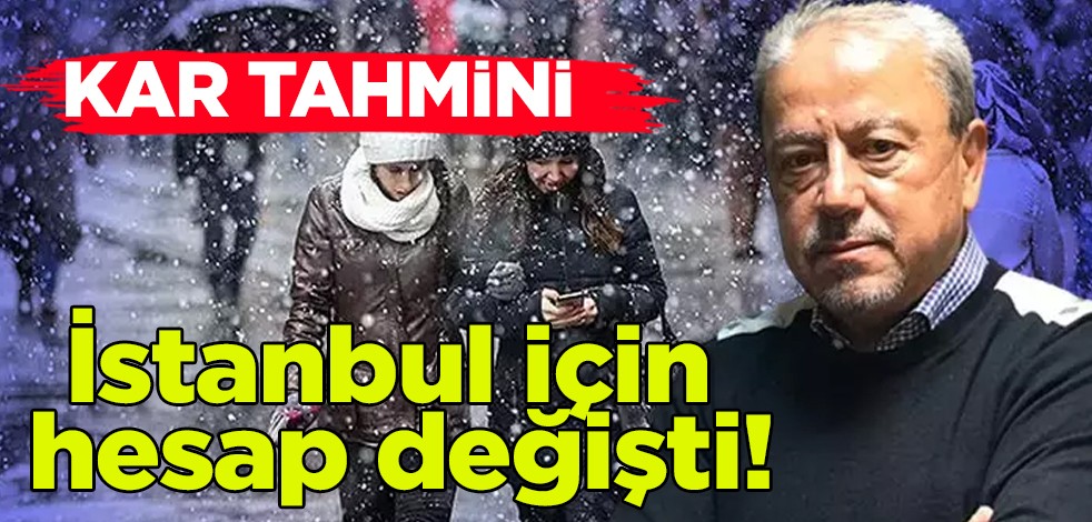 İstanbul için hesap değişti! Orhan Şen'den yeni kar tahmini: herkesin aklını aldı! Eyvah dedirtecek tablo