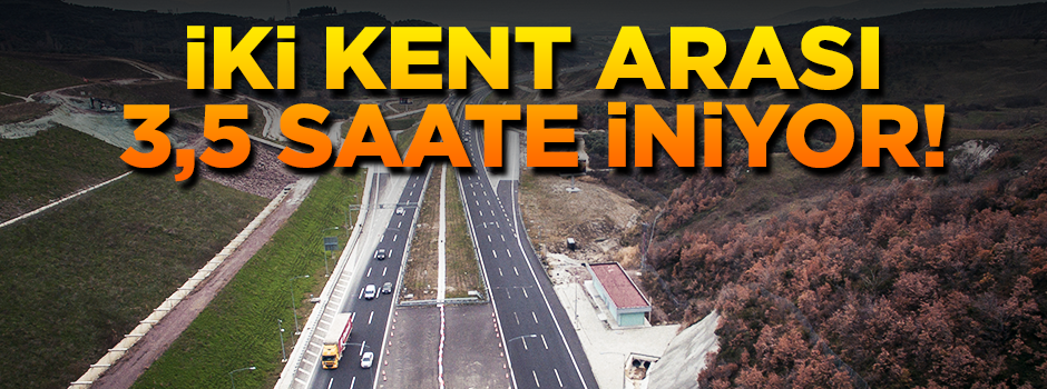 İstanbul- İzmir arası 3,5 saate iniyor